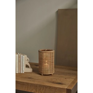 Simple Handmade Rattan Candle <b>Holder</b> Natural Woven <b>Tealight</b> <b>Holder</b> for Home Table Decor and Cozy Living Room Styling - Product Image 2