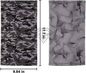 Cache-cou floral haut de gamme, cache-visage multifonction, couvre-tête, masque tubulaire en tissu imprimé sur mesure, fabricant - Product Image 6