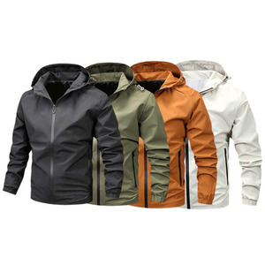 Autumn Hooded <b>Jackets</b> for <b>Men</b> Solid Color Casual Cargo Coats <b>Men</b> Clothing Korean Outerwears Fashion Outdoor <b>Jacket</b> - Product Image 5
