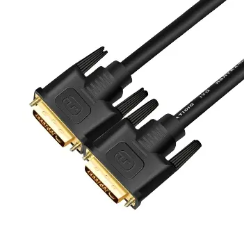 Factory High Speed Gold plated DVI 24+5 male to male DVI to DVI cable