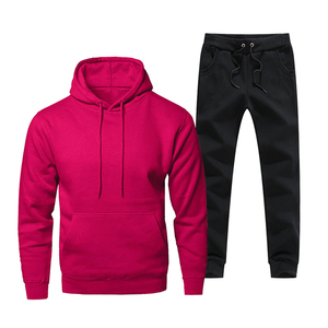 Trajes Deportivos de Forro Polar para Hombre, Diseño Personalizado, con Capucha, Poliéster/Algodón, con Serigrafía, para Deportes de Otoño - Product Image 4