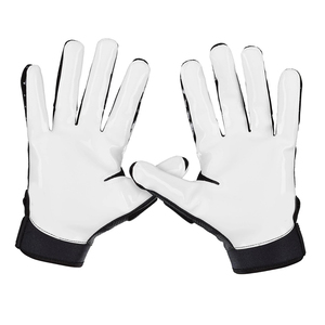 Adult Football Receiver <b>Gloves</b> <b>with</b> Strong Tacky Palm <b>Grip</b>, Flexible Comfort, and Secure Wrist Support - Product Image 4