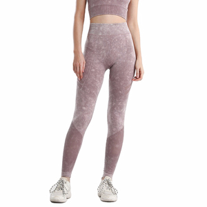Wholesale Women High Waist Butt <b>Lift</b> Tights Workout Activewear Custom Printed Women Scrunch <b>Bum</b> <b>Leggings</b> Seamless Push Up Pants - Product Image 1