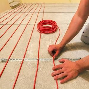 Système de câbles chauffants sous plancher haut de gamme conçu spécifiquement pour l'incrustation dans le ciment et les composés autonivelants. - Product Image 2