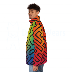 เสื้อโค้ทฟองสำหรับผู้ชาย,เสื้อแจ็คเก็ตแบบหนาพิเศษออกแบบได้ตามต้องการเสื้อโค้ทฟองสำหรับกลางแจ้ง - Product Image 4