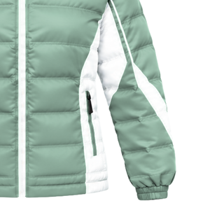 Chaqueta Acolchada Ligera de Invierno con Capucha Protectora, Cierre de Cremallera Completo y Bolsillos Funcionales para Uso Diario - Product Image 6