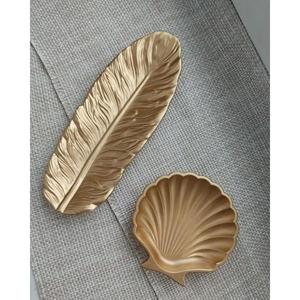 Wedding Decor Food Serving Trays Set of 3 Decorative Trays Handmade American Style <b>Large</b> Platters Gold Tray <b>Gift</b> Sets - Product Image 6