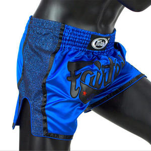 Pantalones Cortos de Muay Thai Unisex, Blancos y Rosas, de Satén Elástico, Transpirables, de Secado Rápido, para Entrenamiento Atlético, Gimnasio, Fitness y Artes Marciales - Product Image 3