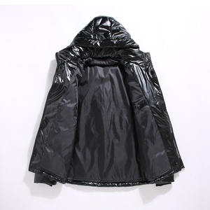 Chaqueta de invierno impermeable para hombre de moda 2021 de Punchin Sports Canvas Puffer Coat - Product Image 3