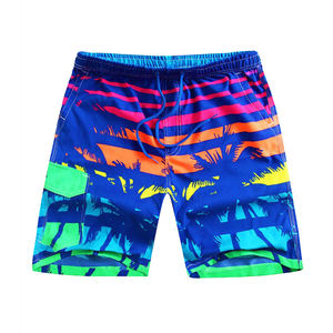 Shorts de sport pour homme, imprimés par sublimation, en polyester, respirants, à séchage rapide, avec taille élastique - Product Image 2