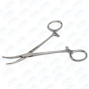 Fórceps de arteria 5,5 hemostatos curvos para enfermeras quirúrgico médico pesca Hobby y artesanía uso instrumentos quirúrgicos dentales - Product Image 1