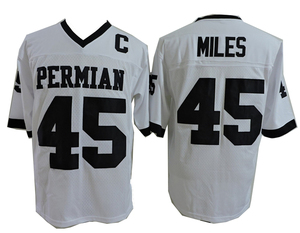 Maillot de football américain personnalisé à col en V, qualité supérieure, manches courtes, grande taille, respirant, anti-humidité, extensible dans quatre directions - Product Image 1