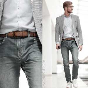 Cinturón de Cuero Resistente para Uso Táctico, Cinturón de Cuero Genuino con Hebilla de Cierre a Presión, Cinturón de Cuero Moderno con Superficie Texturizada - Product Image 3