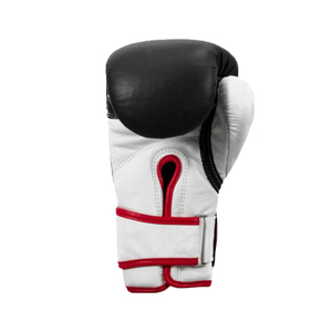Gants de boxe pour l'entraînement au Muay Thai, en cuir synthétique PU avec fermeture velcro, pour le kick boxing et le MMA, style combattant - Product Image 3