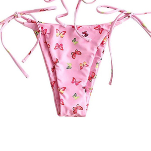 Ensemble de bikini taille haute pour femme de qualité supérieure, tendance, fabriqué en usine, vêtements de plage avec logo avant, maillot de bain confortable et élégant pour femme - Product Image 5