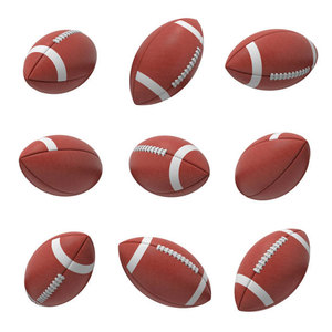 Ballon de football américain de taille officielle professionnelle, cuir synthétique haute adhérence, pour entraînement et matchs en extérieur et en intérieur - Product Image 4