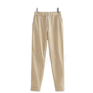 Chándal Largo de Invierno para Mujer, de Alta Calidad, Sólido, Suave y Cómodo, 100% Algodón, Ligero, para Fitness, Entrenamiento, Uso Diario Informal - Product Image 2