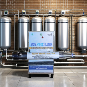 Adoucisseur d'eau sans sel de pompe à moteur domestique sans entretien avec composants d'extracteur de noyau pour machines de traitement des déchets - Product Image 5