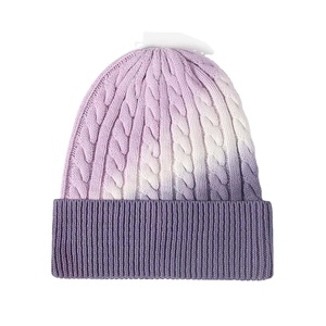New Fashionable Customized Logo Digital Printing Breathable Waterproof 100% Acrylic Beanie Cap High Quality Embroidery Unisex - Product Image 4