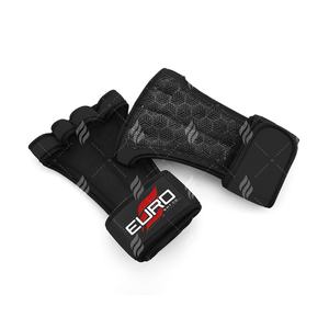 Guantes de Gimnasio de Neopreno Resistentes, Medios Dedos, Antideslizantes, con Palma Acolchada y Cierre Ajustable de Velcro, Novedad al por Mayor - Product Image 3