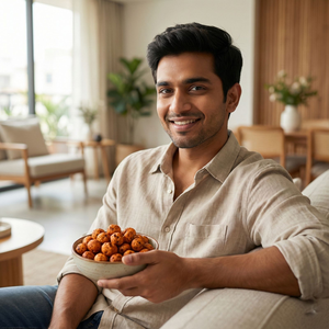 Makhana Ahumado para Barbacoa (Fox Nuts) |   Semillas de Loto Tostadas para Aperitivo |   Proveedor de Semillas de Nenúfares Aromatizadas al por Mayor - Product Image 5