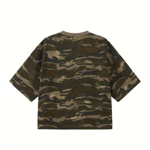 เสื้อยืดผู้ชายแบบสั่งทำ โพลีเอสเตอร์/คอตตอน คอกลม ทรงหลวม สบายๆ แขนสั้น น้ำหนัก 240 กรัม พร้อมลายพิมพ์ตามสั่ง - Product Image 4
