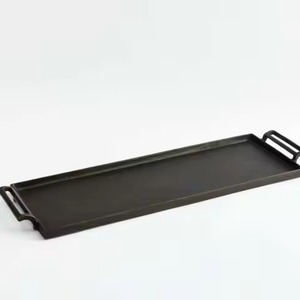 Modern Style Metal Chocolate Tray Stainless Steel Dessert Serving Tray Candy <b>Display</b> Plate Kitchen Dining <b>Table</b> Use - Product Image 5