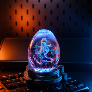 Lamp custom resin, lamp resin, custom night <b>light</b>, po.ke.mon lamp epoxy, art deco lamp, Personalized gift, Handmade gift - Product Image 1