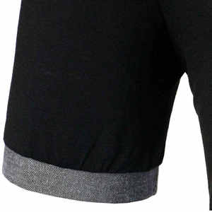 Camisa Casual Personalizada para Hombre, 100% Algodón, Manga Corta, Detalle en Contraste, Corte Ajustado, Moda de Verano, Venta al Por Mayor OEM - Product Image 5