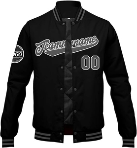 Factory Direct Custom Varsity <b>Jacket</b> Baseball Letterman <b>Jacket</b> Wool and <b>Leather</b> Premium Quality Unisex Basketball <b>Jacket</b> - Product Image 3
