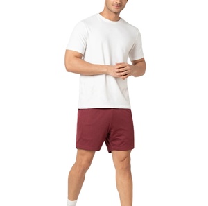 Shorts d'été pour hommes OEM, taille haute, anti-plis, imprimés, en tissu tissé et maille, pour la vente estivale - Product Image 1