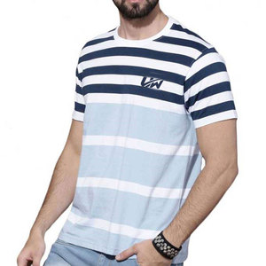 Camisetas UHEZEN WEAR ligeras de secado rápido 100% algodón para hombre, estampadas, a la moda, de bajo precio y corte holgado. - Product Image 1