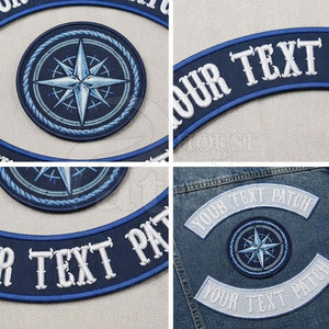 Écussons de motard personnalisés brodés pour gilet, motifs personnalisés pour le dos, collection de patchs durables à coudre - Product Image 4