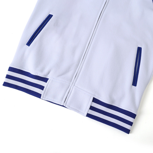 เสื้อแจ็คเก็ตวาร์ซิตี้สีน้ำเงินรอยัลทูโทน ZPB - เสื้อแจ็คเก็ตวาร์ซิตี้สไตล์กรีกสำหรับผู้หญิง พรีเมียม ตกแต่งด้วยตัวอักษรเชนิลล์  สำหรับสุภาพสตรีที่มีรสนิยม - Product Image 6