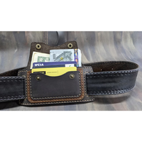 Portefeuille en cuir véritable, mini, classique, minimaliste, compact, fait main, pour un usage quotidien