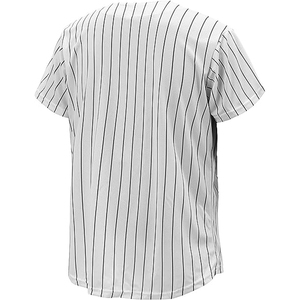 Maillots de sport en gros à prix abordable, en tissu polyester, maillot de baseball personnalisé, uniforme de baseball élégant et neuf avec boutons intégraux - Product Image 4