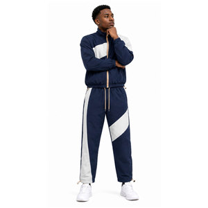 Trending Heavyweight Eco-Friendly Windbreaker Tracksuit Custom Logo Sublimation Printing Regular Two Piece Jacket <b>Trouser</b> Set - Product Image 2