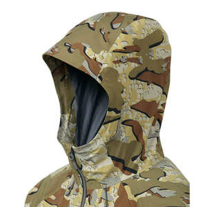 Waterproof Hunting <b>Jacket</b> Camouflage Tactical Windproof Outdoor Softshell Hooded Men's Coat Fishing Hiking Trekking Performance - Product Image 2