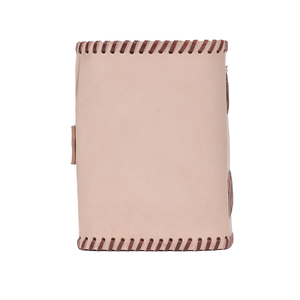 Handmade Leather Journal <b>Notebook</b> with Evil Eye Design Vintage Stitching Lock Closure Diary Unique <b>A5</b> | 100 Pages <b>Notebook</b> Gift - Product Image 3