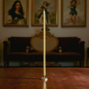 Support de bougie en laiton massif à base pointue, minimaliste, pour bougies coniques, pour décoration moderne de la maison, Noël, fait main, durable - Product Image 3