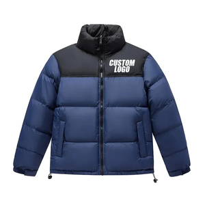 Street Wear Puffer Jackets Custom Design Windproof Warm Down <b>Coat</b> Winter Heated Clothing Heated Down Puffer Jacket - Product Image 1