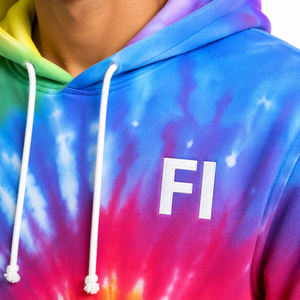 OEM Heavyweight Unisex Tie-Dye Hoodies Sweatshirt Set Oversized Casual French Terry Pocket Design Winter <b>Tracksuit</b> 100% Cotton - Product Image 5