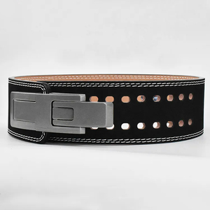 Cowhide Breathable Adjustable Weightlifting <b>Belt</b> with Comprehensive Protection for Unisex Use - Product Image 4