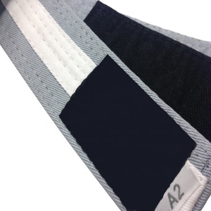 Cinturones de karate de alta calidad para hombre, bordado personalizado, todos los tamaños, de color, taekwondo, judo - Product Image 1