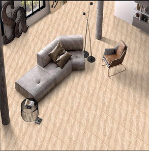 Carreaux de sol en porcelaine série DC 600x600mm, texture imitation pierre, antidérapants, résistants aux acides, pour hôtel, villa, appartement, bureau - Product Image 1