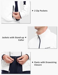 Survêtement à capuche pour homme, 100% coton épais, antibactérien, de haute qualité, avec logo personnalisé, design sur mesure, vente en gros - Product Image 3