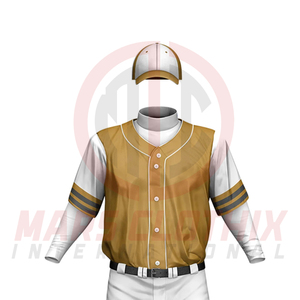 Uniforme de Béisbol de Fabricación Profesional de Alta Calidad, Conjunto de Camiseta y Pantalón de Béisbol con el Último Diseño de 2026 - Product Image 4