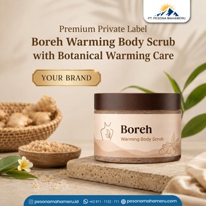 Exfoliante Corporal Herbal Boreh, Crema Exfoliante Botánica Tradicional para el Cuidado Corporal, para Rituales de Spa y Cuidado Diario de la Piel - Product Image 1
