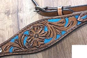 Ensemble de têtière et de peitorale de haute qualité pour cheval, style western - Product Image 5