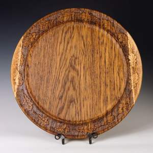 Plato de Servicio Moderno de Metal y Madera Hecho a Mano para Bodas, 100 Unidades, Personalizable, Desechable, Precio Bajo - Product Image 6